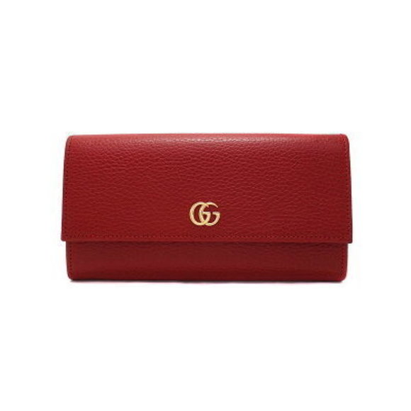 Gucci GG Marmont Leather Continental Wallet Bifold Long - Picture 1 of 5